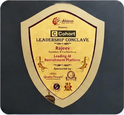 Leading AI Recruitment Platform Award — C Cohort Leadership Conclave 2026